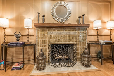 Example of a living room design in Chicago