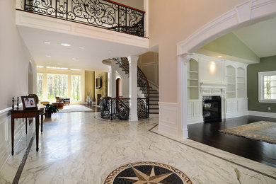 Hallway - traditional hallway idea in New York
