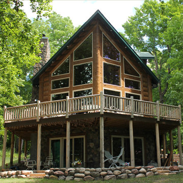 Concrete Log Siding Homes