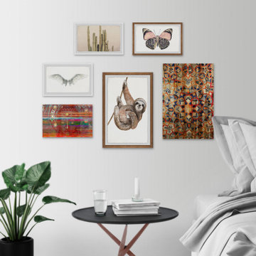 Into the Zodiac Hexaptych