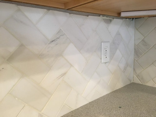 Finishing Space Between Backsplash And Cabinets