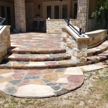 Georgetown TX Custom Patio and Hardscape Space