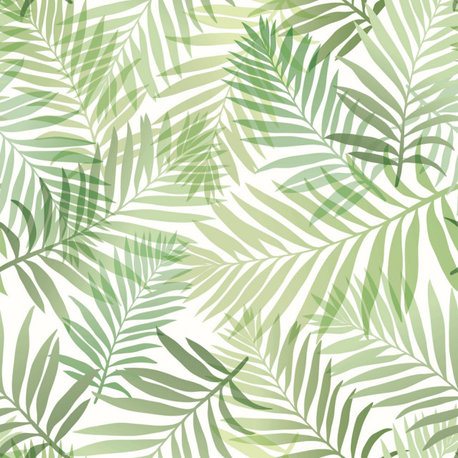 Green Tropical Vibe Peel & Stick Wallpaper