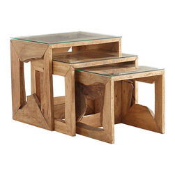 ARBOREAL NESTING SIDE TABLES - Side Tables And End Tables
