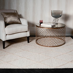 Coast Diamond Rugs in Cream - Rugs