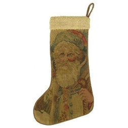 Traditional Christmas Stockings And Holders by EuroLuxHome
