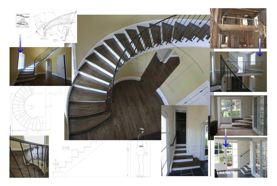 Historic Country Mansion Staircase, Warrenton VA 20186