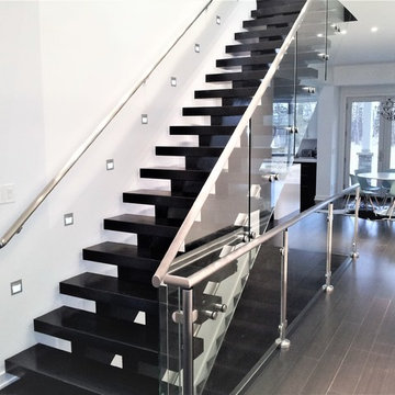 Glass Sided Staircase