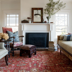 Empress EU-05 Red Red - Area Rugs