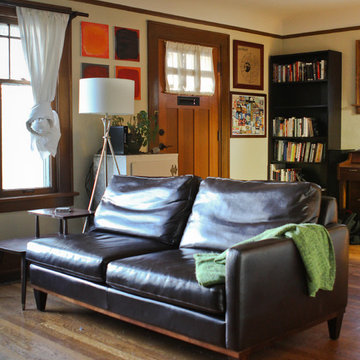 My Houzz: Space to Unwind for Two Busy Roommates