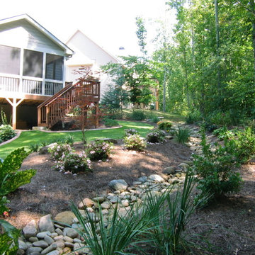 Woodland Border Dry Creek Bed