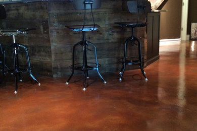 Example of a basement design in Seattle