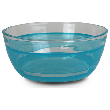 Retro Stripe Turquoise 6" Bowl