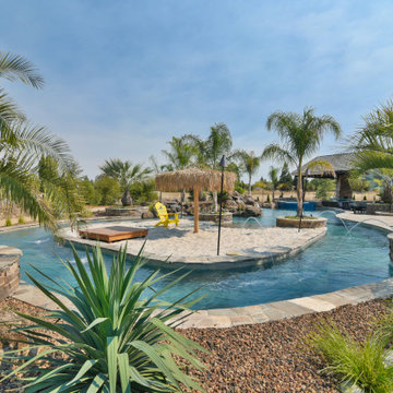 Lazy River Tropical Beach