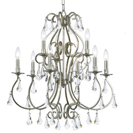 Crystorama Ashton Clear Hand Cut Crystal Chandelier