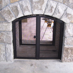 Webb fireplace screen - Fireplace Screens