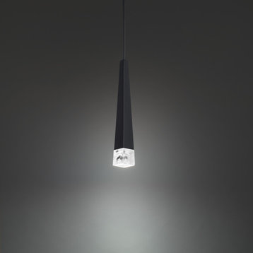 Harper LED Mini Pendant in Black