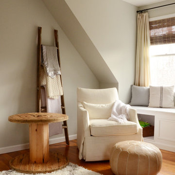 A Girl’s Nursery and a Little Boy’s Room in Connecticut