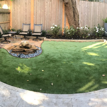 Custom Flagstone Water Feature