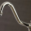 Kingston Brass Bridge Kitchen Faucets With Polished Nickel KS3276PLBS