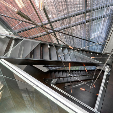 Triple Height Foyer Looking Down