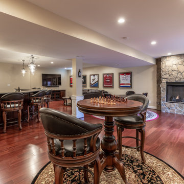 Amazing Basement Remodel, with Irresistible Wine Cellar in Ashburn VA