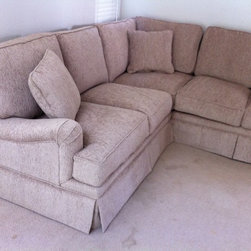 "Natalie" (as a Pillowback) - Sectional Sofas