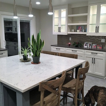 Blue Island in Kitchen