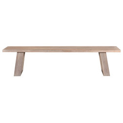 Transitional Dining Benches by HedgeApple