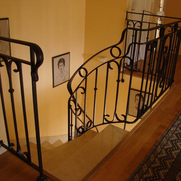 Rambarde métallique