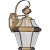 Livex Lighting 2161-01 Georgetown - One Light Outdoor Wall Lantern