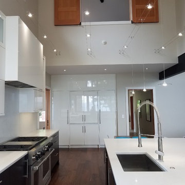 Modern Hi-Gloss Kitchen Diamond Point NY