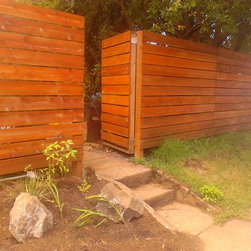 Horizontal Fence - Home Fencing And Gates