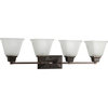 Progress Lighting P2745-74 North Park 4-Light Vanity in Venetian Bronze