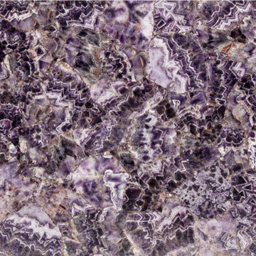 Amethyst- Aura Semi Precious Stone