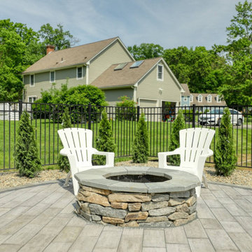 Outdoor Fire Pit Installation
