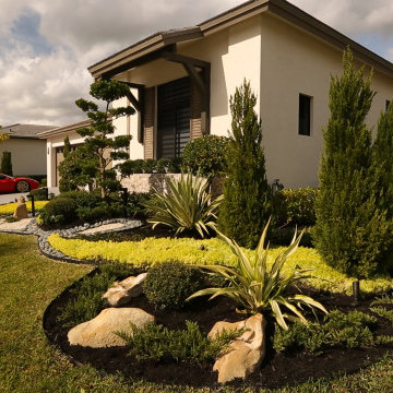 Our Latest Landscaping Job In South Florida Exemplifies Yin & Yang