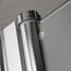 Crystal Two-Door Corner Shower Enclosure, 70 cm