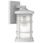 Craftmade Lighting - Craftmade Lighting Composite Lanterns - 15" One Light Outdoor Wall Lantern - Craftmade's Composite Lantern collection featuresComposite Lanterns 1 Textured White Frost *UL: Suitable for wet locations Energy Star Qualified: n/a ADA Certified: n/a  *Number of Lights: Lamp: 1-*Wattage:60w A19 Medium Base bulb(s) *Bulb Included:No *Bulb Type:A19 Medium Base *Finish Type:Textured White