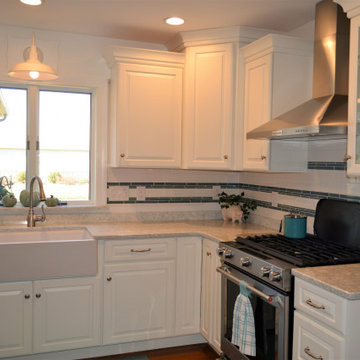 White Icing Painted Kitchen