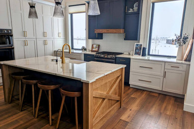 Example of a kitchen design in Other