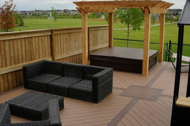 Deck photo in Calgary