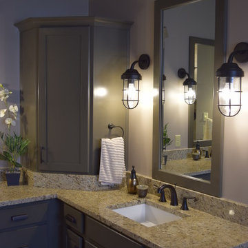 Carmel, IN Transitional Master Bathroom Update