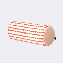 Half Moon Cylinder Cushion 30 x 18 cm Neon - Decorative Pillows