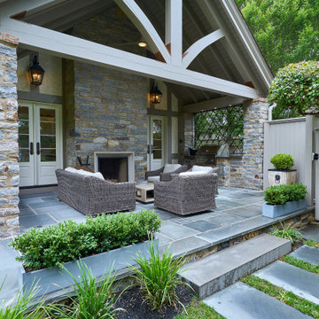 English Tudor Remodel in Radnor