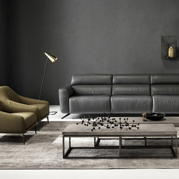 Natuzzi Editions Reclining Sofa Sorpresa C013