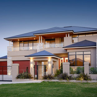 Hausfassade Beige Taupe - Heimidee