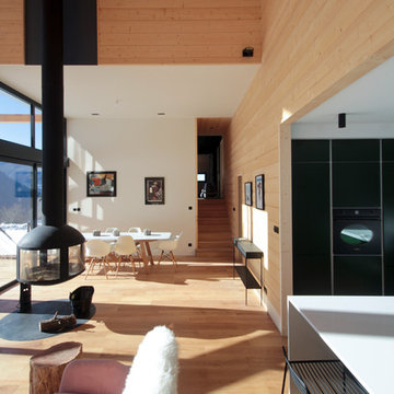 Construction d'un chalet de montagne - atelier S architecte Toulouse