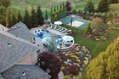 Large exterior home idea in Other