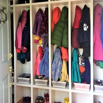 Custom Mudroom Cubbies
